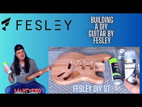 Let's Assemble A DIY Guitar Kit!  The Fesley ST "Strat' Kit