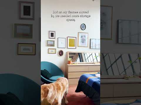 Botanical Studio in Dallas 800sqft #apartmenttherapy #dallastexas #botanicalbeauty #studioapartment