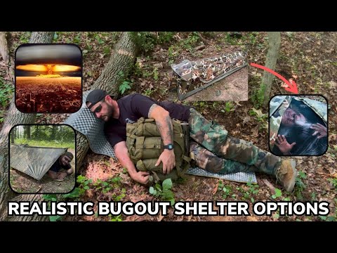 Bugout Bag Series Realistic Bugout Shelters That You Need To Have.