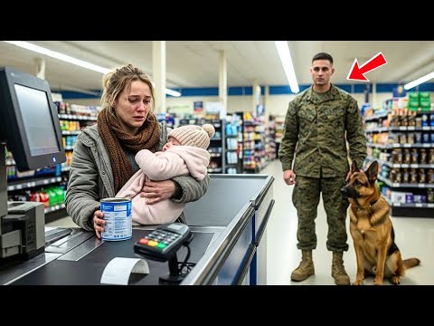 U.S. Marine and His K9 Saw a Poor Mom Return Baby Formula—What Happened Next Changed Everything