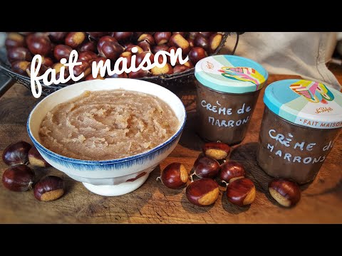 ASTUCE POUR ÉPLUCHER LES CHÂTAIGNES🌰 FACILEMENT ET RÉALISER UNE DÉLICIEUSE CRÈME DE MARRONS