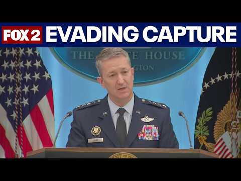 Downed pilot treated wounds, evaded capture for 48 hours, US general says