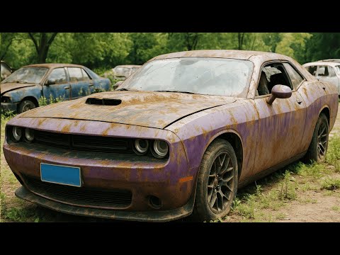 The Ultimate Dodge Challenger Rebuild | Full Restoration Process!