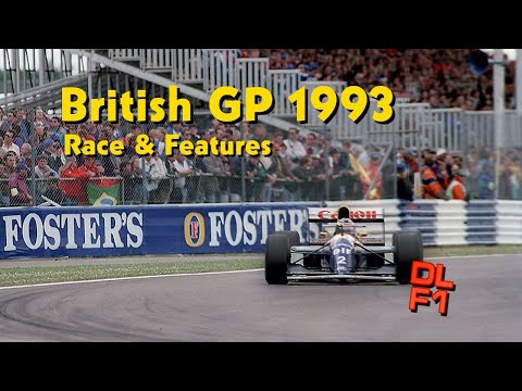 F1 British GP 1993 🇬🇧 Race & Extra Features