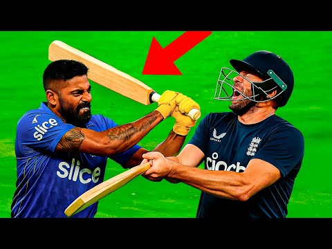 Top 15 Most AGGRESSIVE Cricket Moments On LIVE TV!