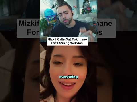 Mizkif Calls Out Pokimane For Farming Weirdos🤔💀 #shorts #mizkif #pokimane