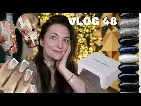 VLOG 48 AEROPUFFING lamp | age-appropriate manicure | new gel polishes with WB | started giving g...