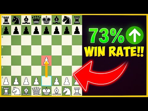 DESTROY Black With The HIGHEST Win Rate Opening After 1.e4! 😱