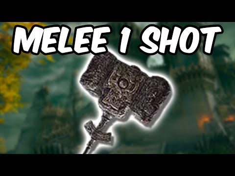 Elden Ring Melee Only 1 Shot All Bosses