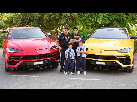 Jason and Alex bought the Lamborghini car collection for the twins.