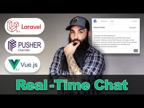 Real-Time Chat with Laravel, Vue.js & Pusher