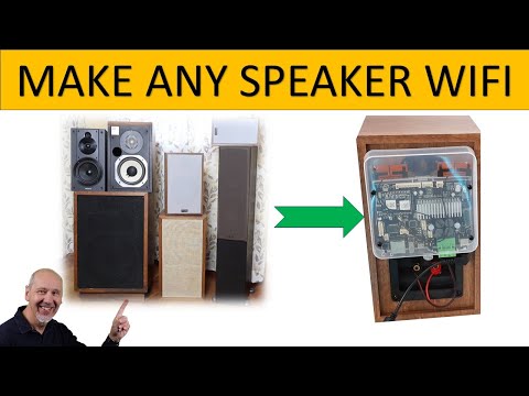 Easy DIY to Add WiFi to Any Speaker - Make Any Speaker WiFi - Better Than Bluetooth