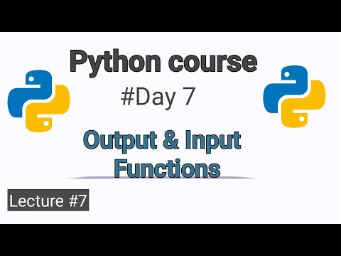 Input and Output Functions in Python | Python Input() & Print() Tutorial for Beginners (2025)
