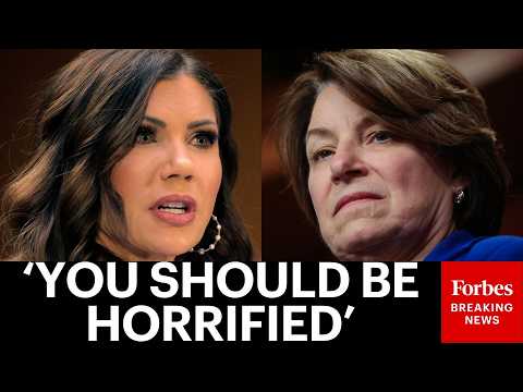 JUST IN: Amy Klobuchar Relentlessly Grills Kristi Noem Over ICE Actions In Minnesota