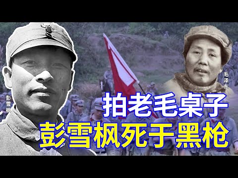 【欺世大觀】75  人称文武双全的彭雪枫，敢拍老毛的桌子，可惜他死于黑枪!