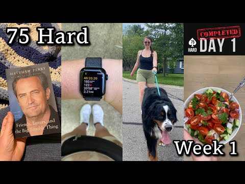 I'm Doing 75 Hard (Again) - Week 1 of the Internet's Toughest Challenge
