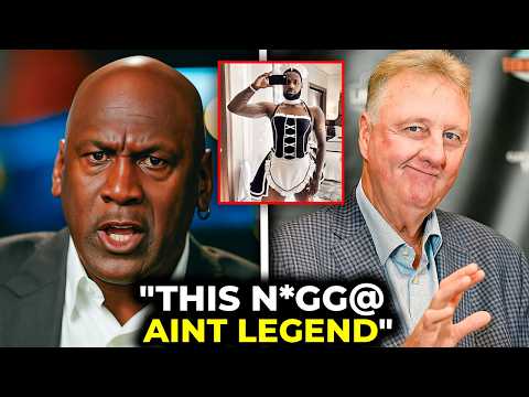 FOOTAGE of Michael Jordan ENDING The Larry Bird vs Lebron Debate