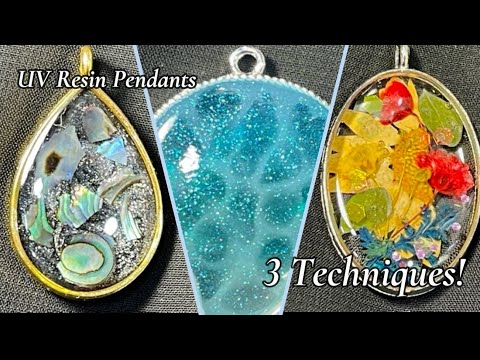 #206 3 UV Resin Open Bezel Techniques To Learn! So Fast & So Easy!