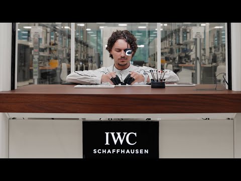 IWC Watchmaker assembles the Big Pilot's Watch 43 Tourbillon Le Petit Prince (IW329501)