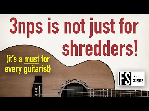 Unlock the fretboard with three notes per string: learn the 3nps system with 85% less memorization