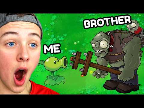 Plants vs. Zombies, But My BROTHER's the ZOMBIES!