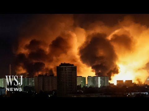 Russia’s Massive Aerial Attacks Kill at Least 12 People in Ukraine | WSJ News