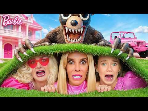 99 Nights In The Barbie House IN REAL LIFE (Roblox)