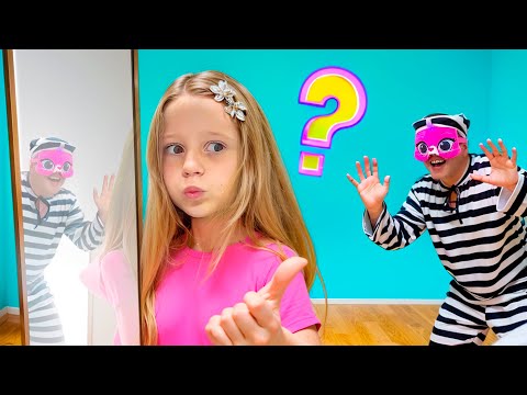 Dad teaches Nastya safety rules