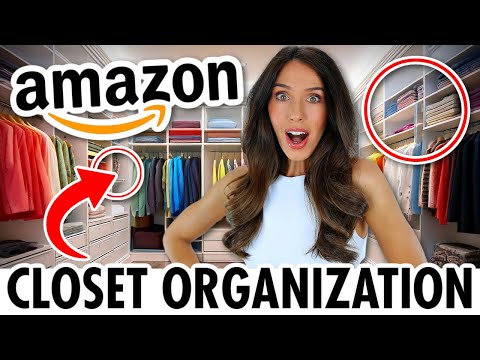 20 *Stylish* AMAZON Closet Organization Ideas for 2025!