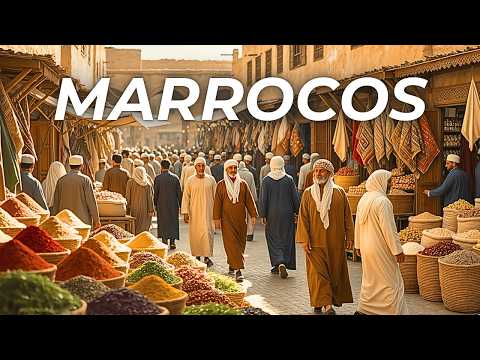 Maravilhas de MARROCOS | Os lugares mais incríveis de Marrocos | Vídeo de viagem em 4K