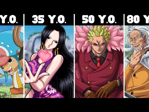 One Piece Characters Who Are OLDER Than They Look!
