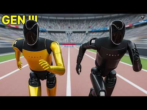 Tesla Bot Gen 3 Finally Run 7 mph INSANE Speed! Elon Musk SHOCKED Massive Upgrades!