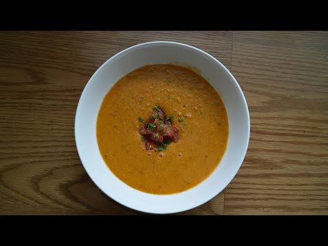 Red Lentil, Fresh Tomato & Basil Soup | Feel Good Food