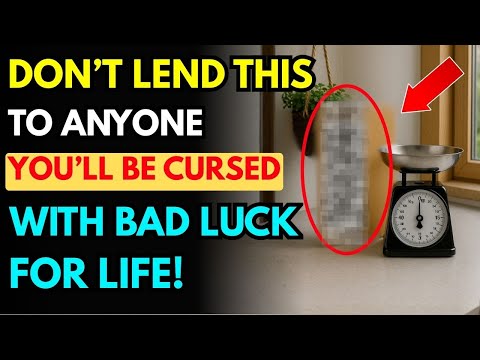6 Things You Should Never Lend to Others… They Can Take Away Your Luck!