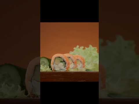 Making sushi look extra tasty. #cinematic #sushi #tasty #satisfying #food #editing