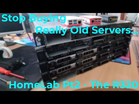 Getting started with my new Homelab Servers - Pt2  The little Dell R320