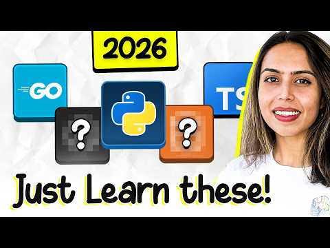 Coding In 2026: 5 Programming Languages I'd Learn (If I Could Start Over) | Vishakha Sadhwani