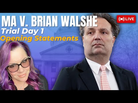 MA v Brian Walshe Trial Day 1 - Opening Statements, Brian's Police Interviews, Proctor is back.