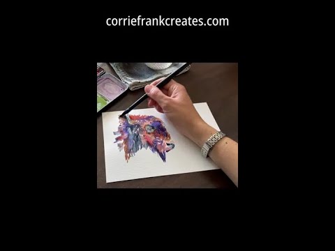 Watercolor Buffalo #Short