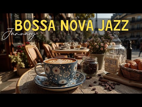Chill Bossa Nova Jazz for Cozy January Mornings ~ Coffee Shop Study & Work Playlist