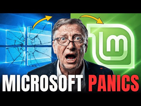 Bill Gates PANICS as the Windows-to-Linux MASS EXODUS Begins