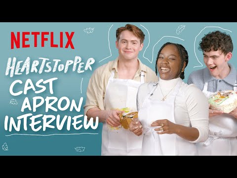 The Heartstopper Cast Try Cake Decorating | Netflix