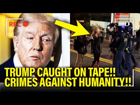Trump CAUGHT ON CAMERA as WAR CRIMES BACKFIRE in HIS FACE