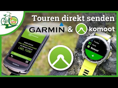 Connect Garmin & komoot directly 🔌 Easily transfer planned tours to your Garmin 🔗