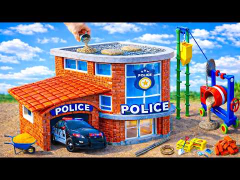 Thief Caused Electricity Police Fire - DIY Mini Easy Solid Brick Police Construction Science Project