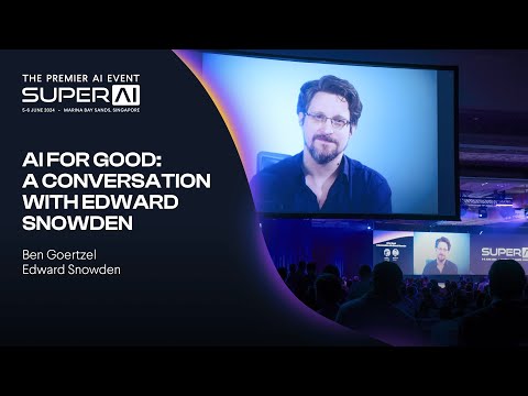AI for Good: A Conversation with Edward Snowden - SuperAI 2024