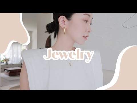 JEWELRY COLLECTION |首饰合集✨|平时戴得最多的耳环|钻戒分享|首饰收纳|平时被问到最多的手链