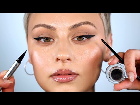 Winged liner for hooded eyes