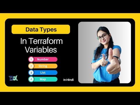 Data Types In Terraform Variables - Numbers, Strings, Lists, and Maps | Terraform Tutorials in Hindi
