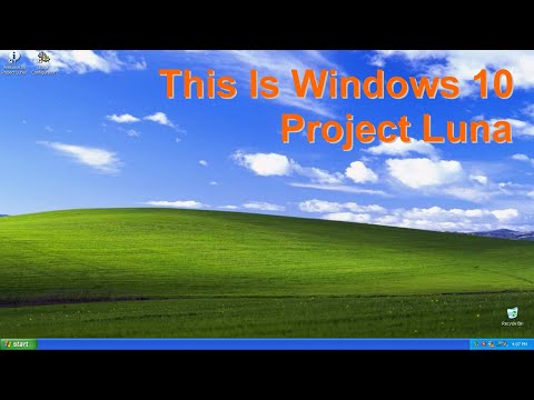 This Is Windows 10 To Project Luna